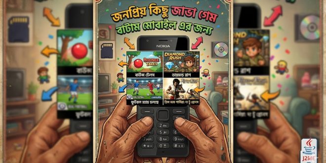জনপ্রিয় কিছু জাভা গেম বাটাম মোবাইল এর জন্য