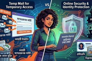Temp Mail এর ব্যাবহার ও অনলাইনে সিকিউরিটি