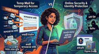 Temp Mail এর ব্যাবহার ও অনলাইনে সিকিউরিটি